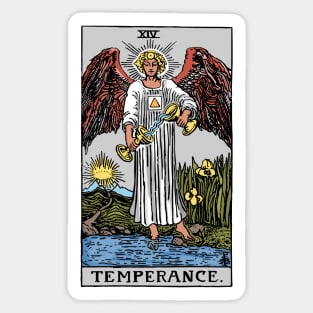 Temperance Tarot Card Rider Waite Sticker